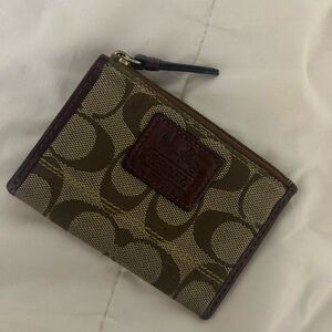 Coach Signature Card Wallet